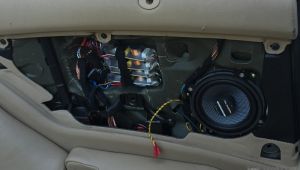 BMW E46 Cabrio Gladen Hecklautsprtecher
