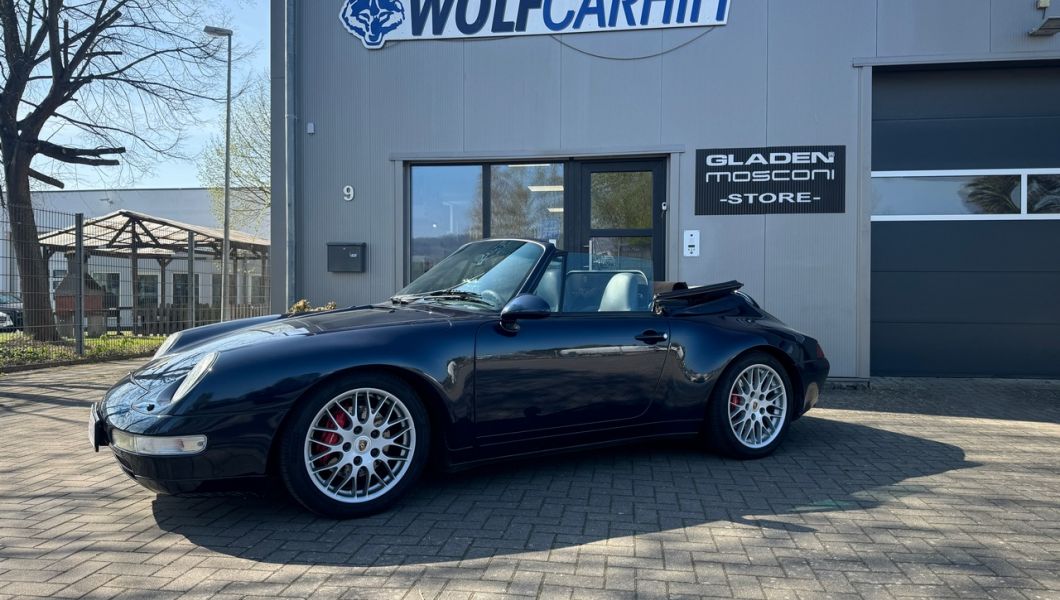 Porsche 993 Cabrio bei Wolf Car Hifi