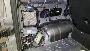 Mercedes G Klasse W453 Kofferraum Seitenteil ohne Subwoofer