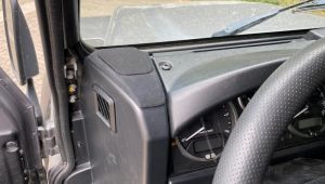 Landrover Defender 90 Lautprecheraufnahmen für den Audison Prima AP2 Breitbänder