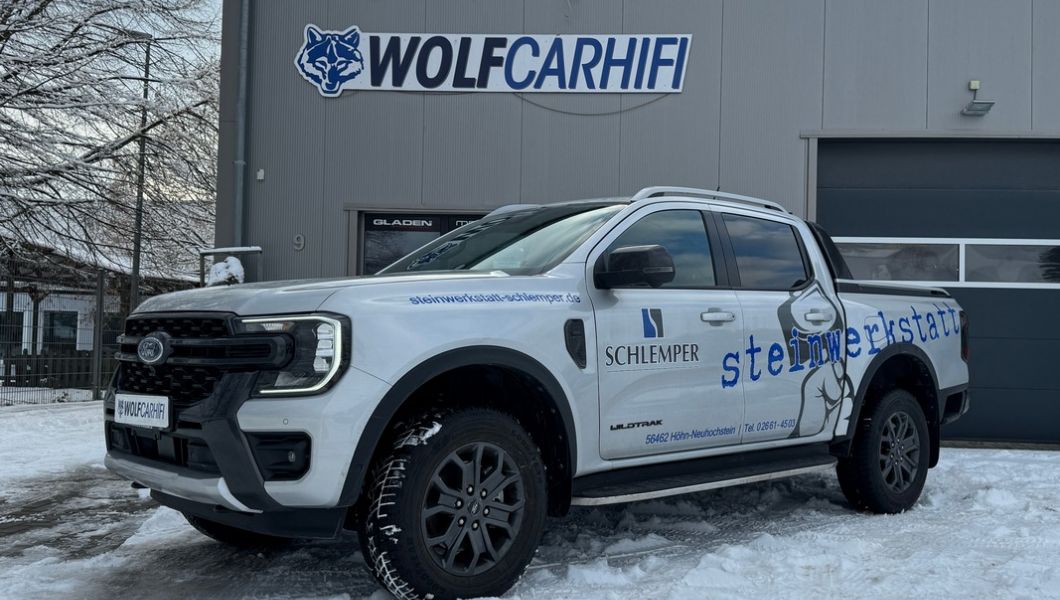 Ford Ranger Model 2023 bei Wolf Car Hifi