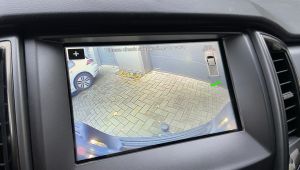 Ford Ranger Rückfahrkamera Bild im Sync Radio mit Partsensor Anzeige